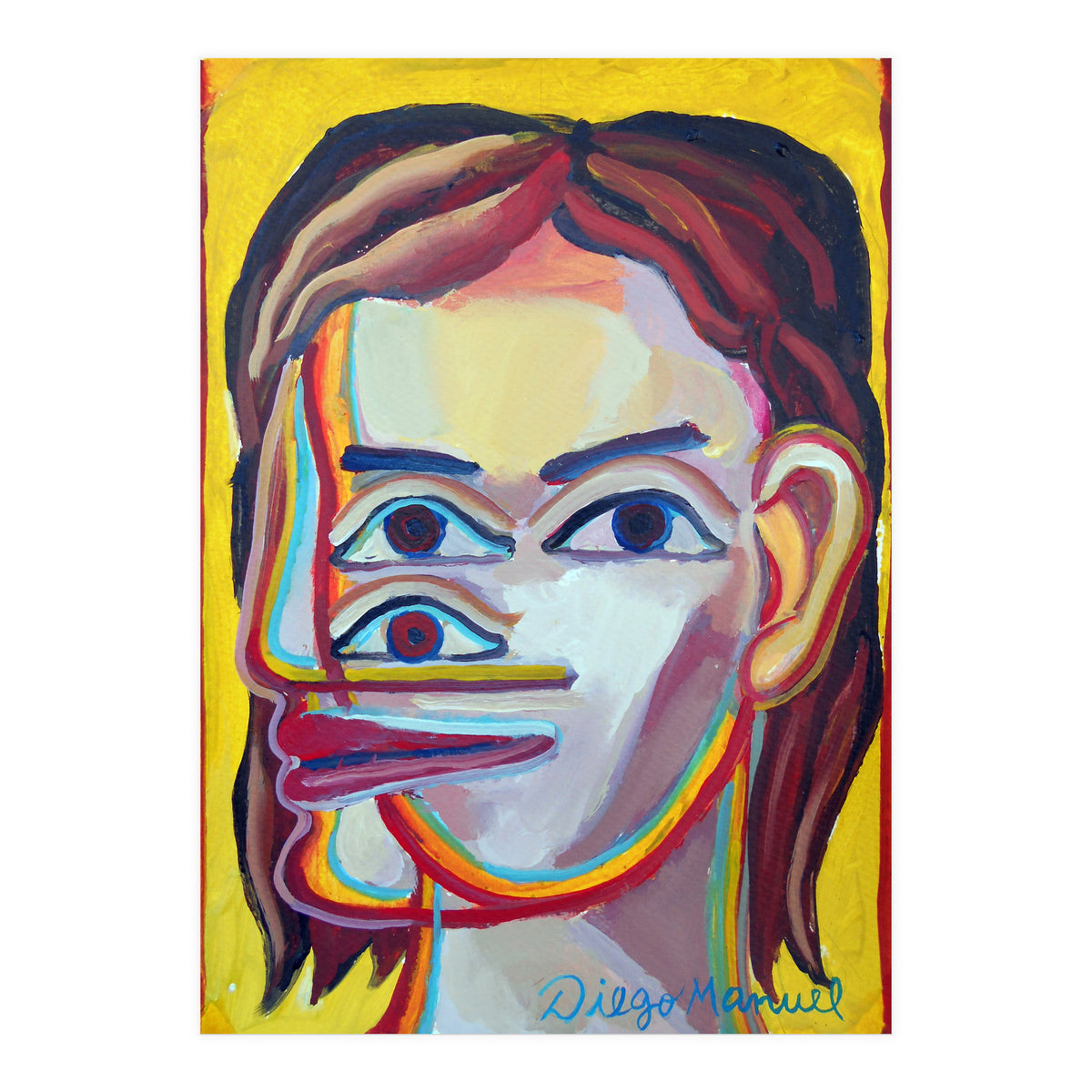 Cabeza De Mujer 26 (Print Only)