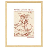 “napoleon Crossing The Alps,” – Jacques Louis David thumbnail