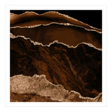 Brown & Gold Agate Texture 02 (Print Only) thumbnail