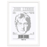 Receipt Art John Lennon thumbnail