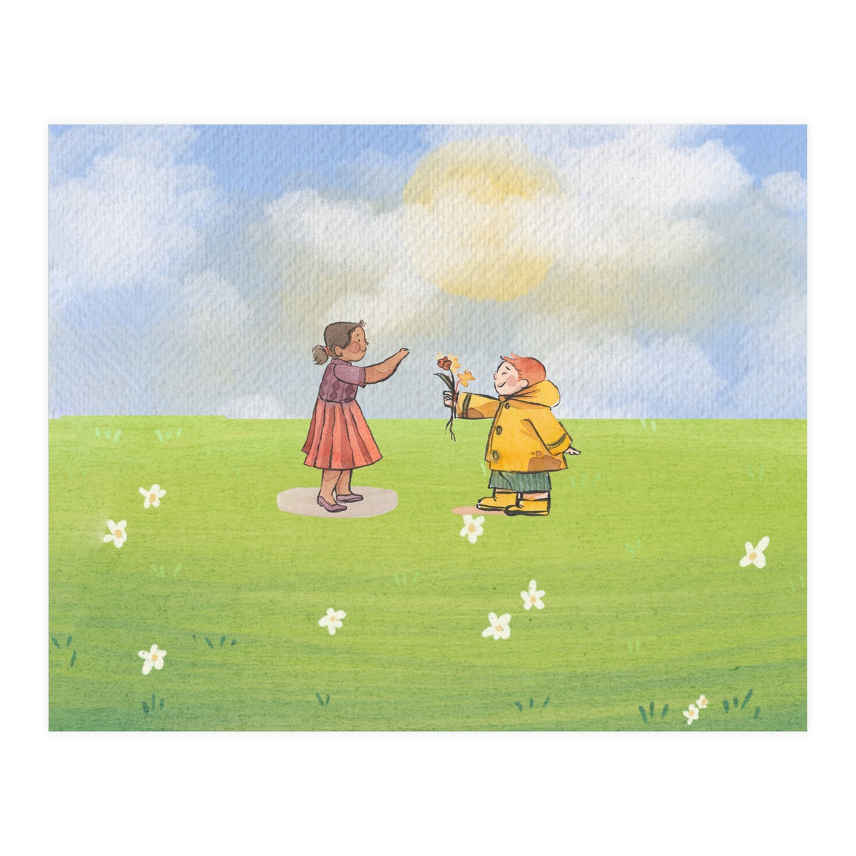 Love is the flower you've got to let grow💐 (Print Only)