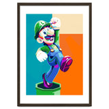 Mario Luigi Pop Art Cartoon Pop Art thumbnail