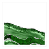 Green & Silver Agate Texture 06 (Print Only) thumbnail