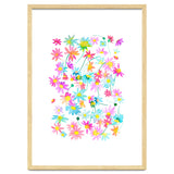 Daisies Spring Floral Pastel Watercolor thumbnail