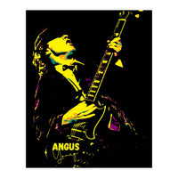 Angus Young Australian Musician Legend (Print Only)