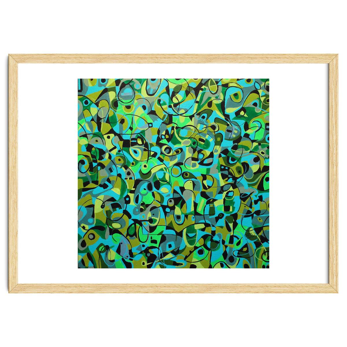 The Birdcall, Acrylic On Canvas, 36"x36"