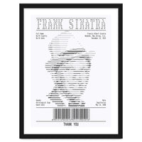 Receipt Art Frank Sinatra