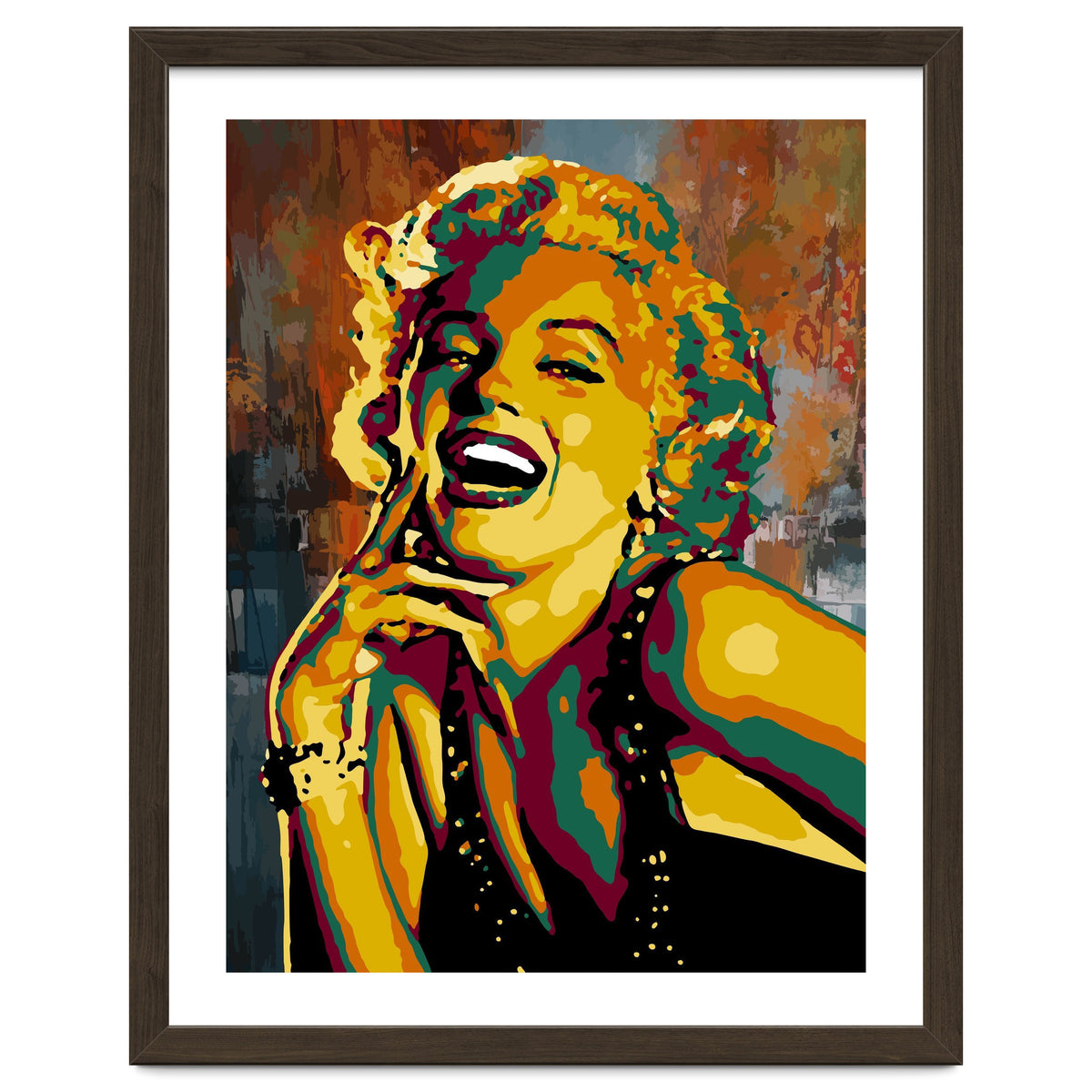 Marilyn Monroe Colorful abstract