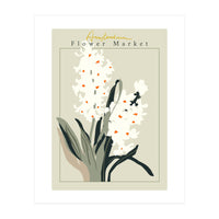 Flower Market Amsterdam Hyacinth (Print Only)