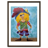 Finn, the Pirate, with Cookie, his Parrot thumbnail