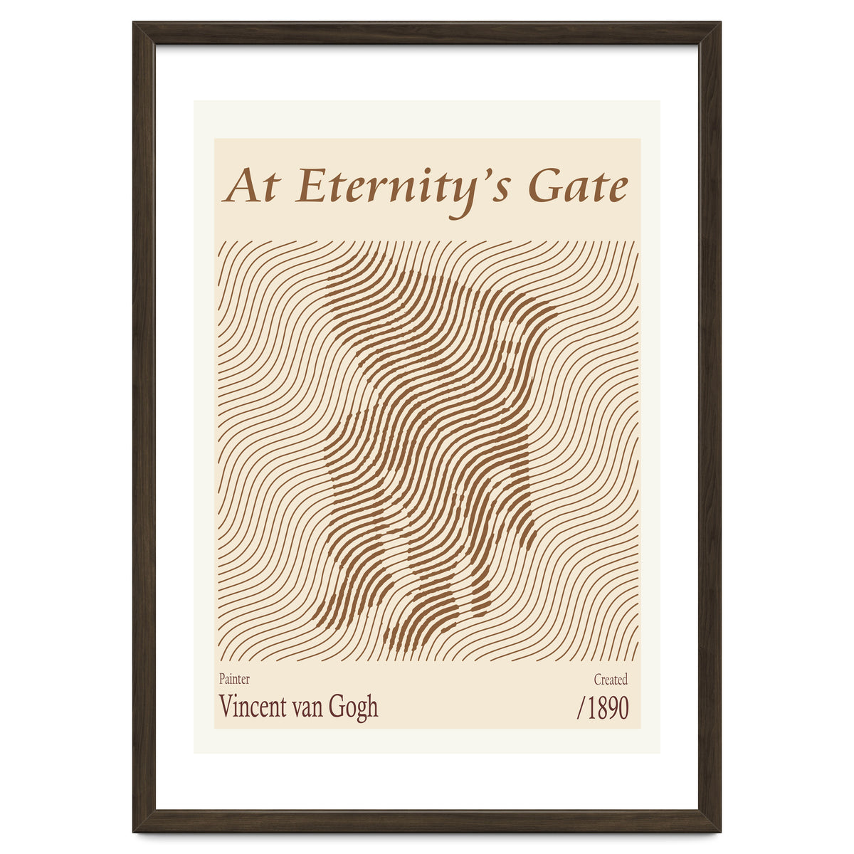 At Eternity’s Gate Vincent Van Gogh (1890)