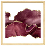 Burgundy & Gold Glitter Agate Texture 08 thumbnail