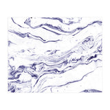 Navy Blue Marble #society6 #decor #marble (Print Only) thumbnail
