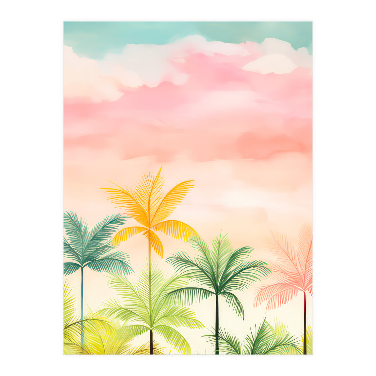 Palm Trees (Print Only)