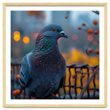 Pigeon With Water Droplets thumbnail