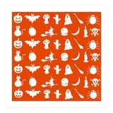 Halloween Icons Pattern (Print Only) thumbnail