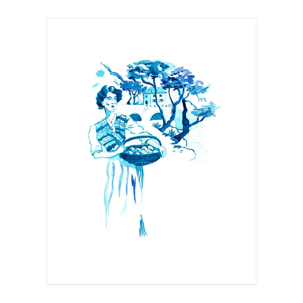 Porteuse Oranges (Print Only)