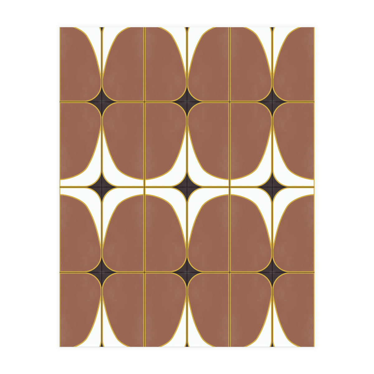 Elegant Sassy Seventies Tiles (Print Only)