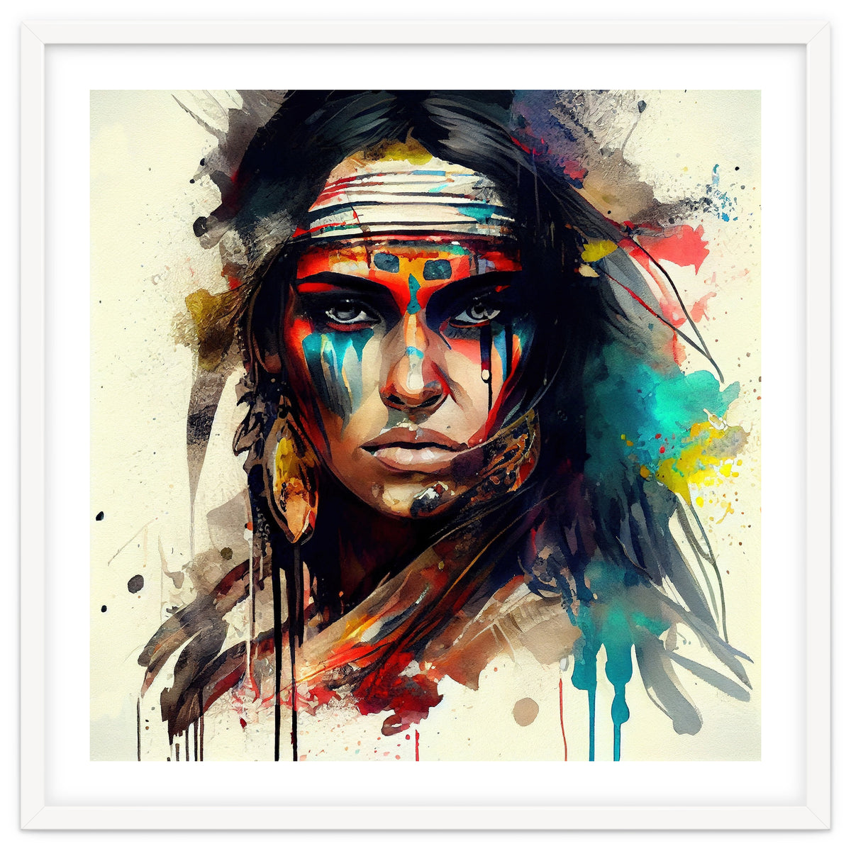 Powerful American Native Woman #2