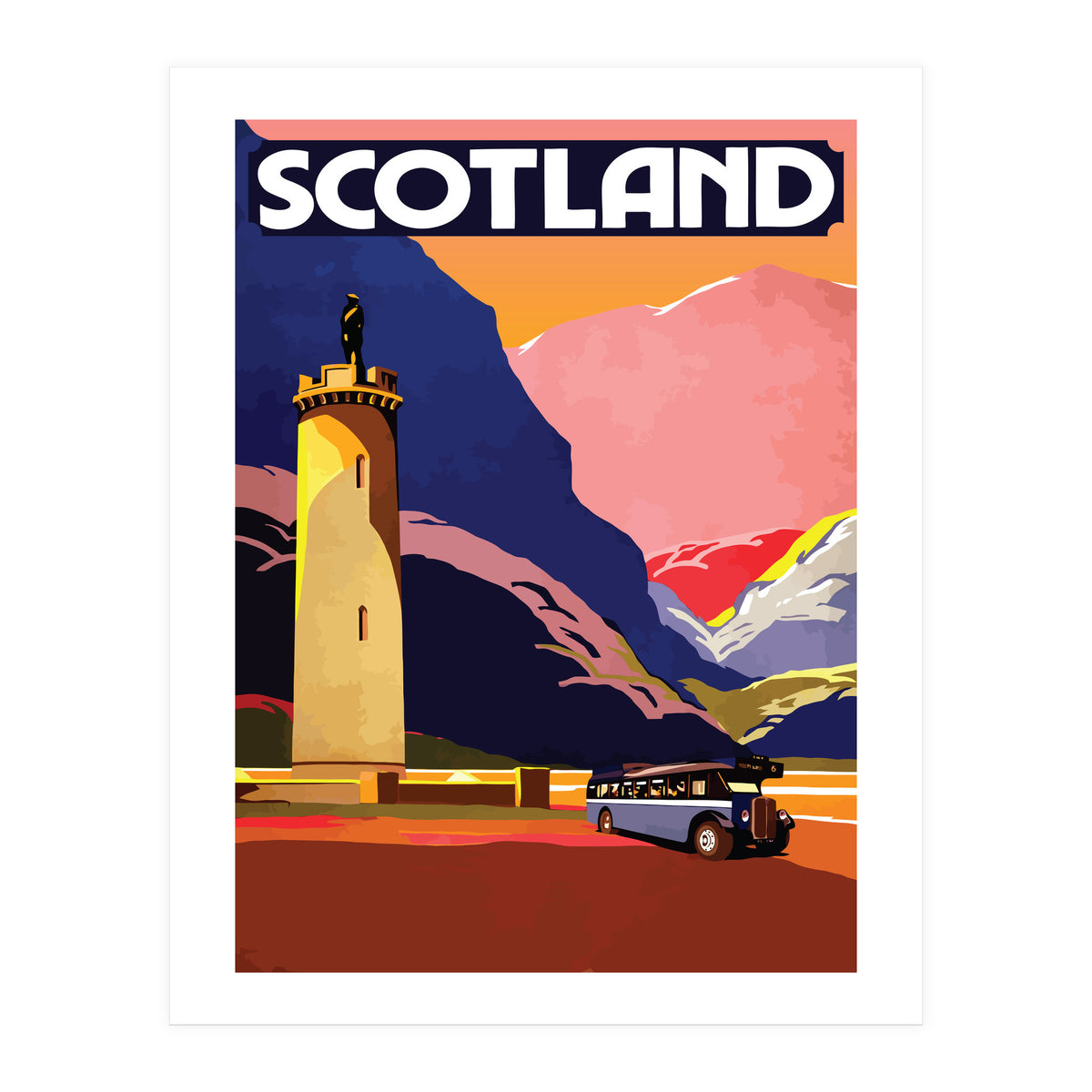 Scotland, Bus Tour (Print Only)