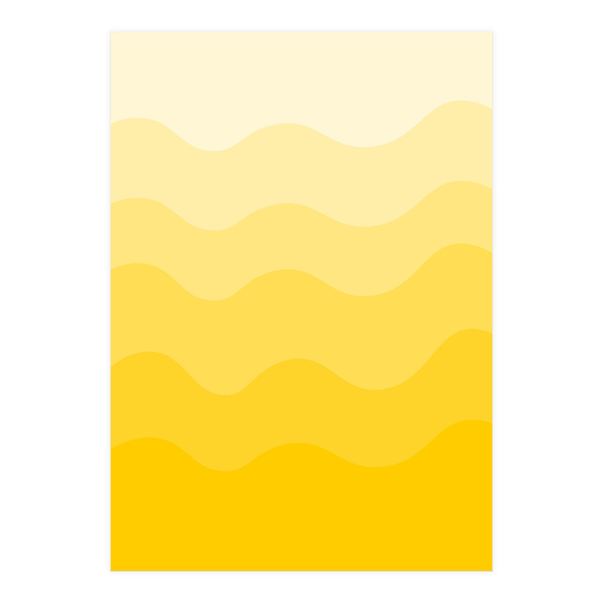 Yellow gradient design (Print Only)