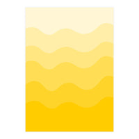 Yellow gradient design (Print Only)
