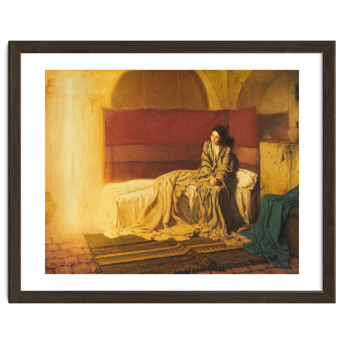 Henry Ossawa Tanner – The Annunciation | Iconic Religious Masterpiece in luminous realism