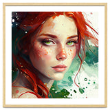 Watercolor Little Mermaid thumbnail