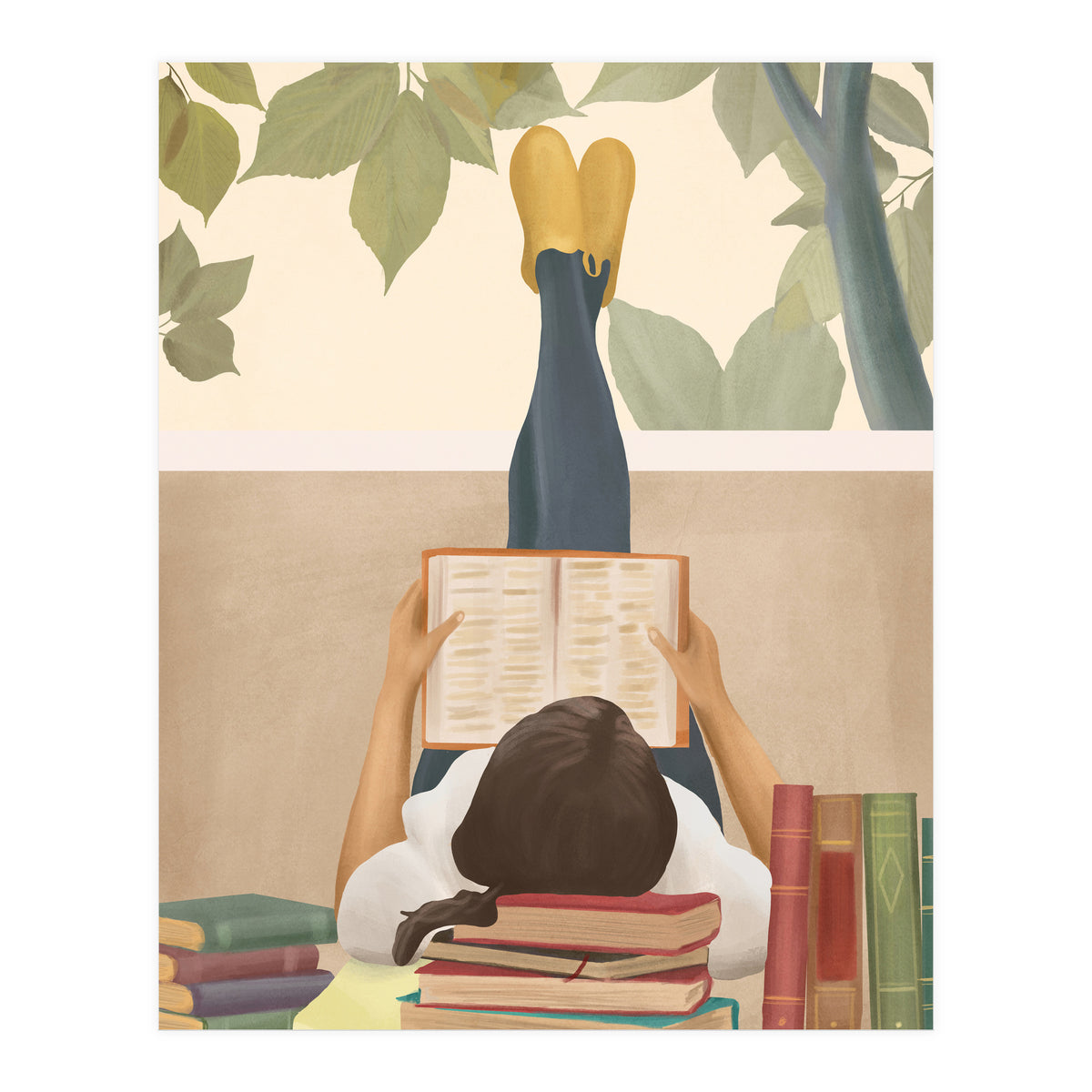 Bookworm (Print Only)