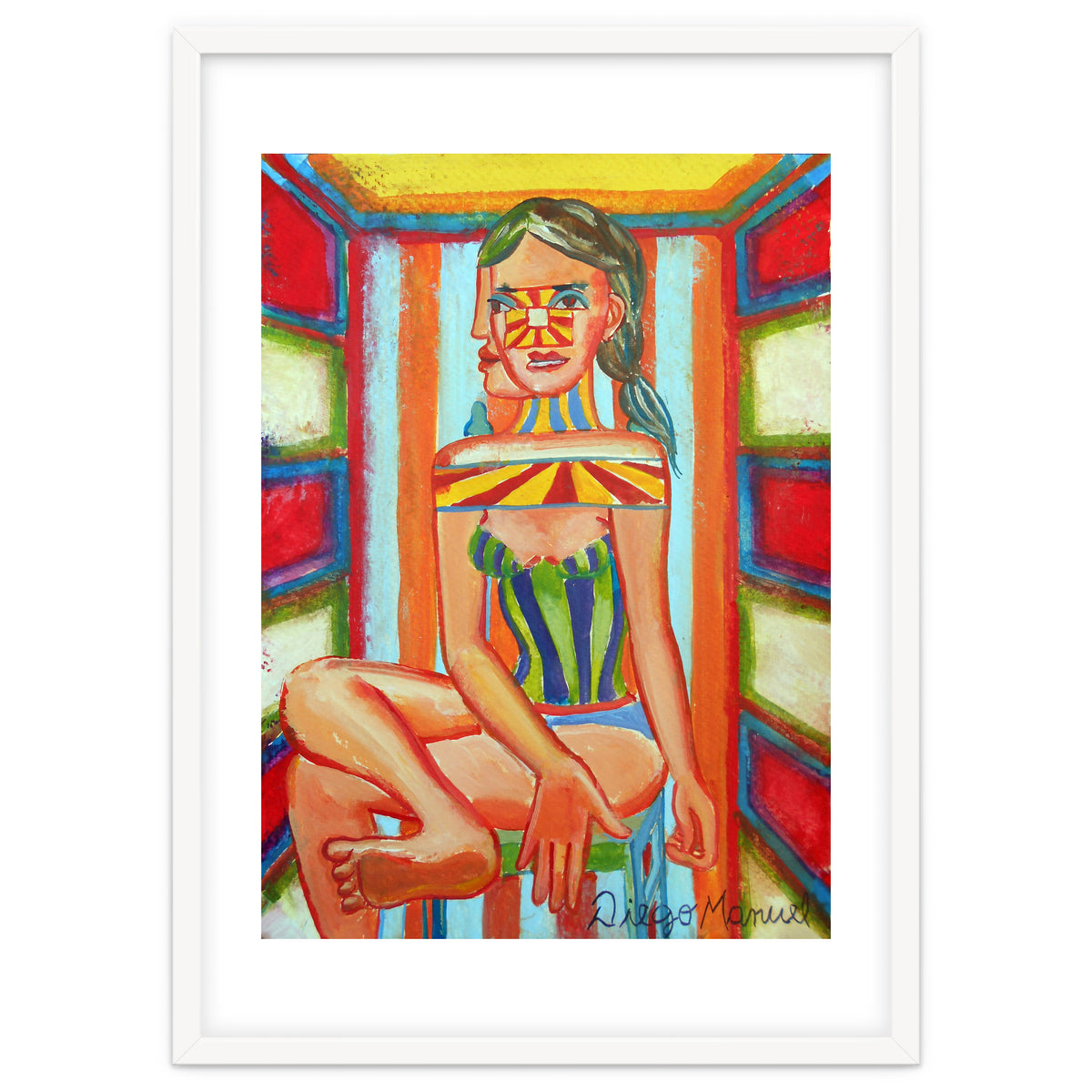 Mujer En La Silla 10