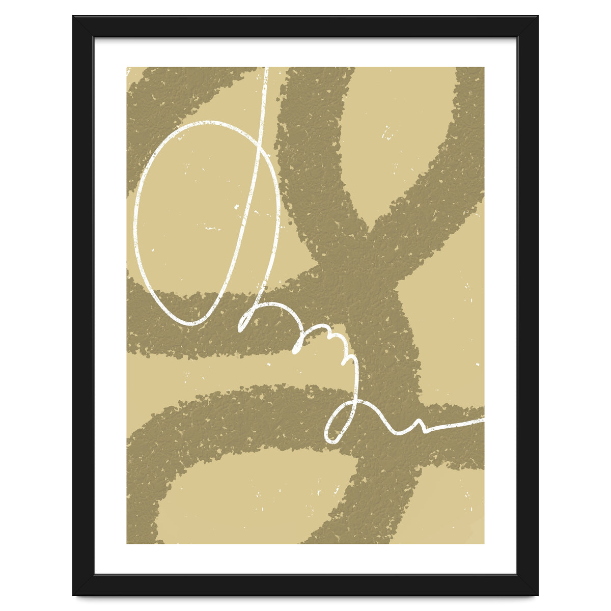 Dance of Lines on Sand Dunes