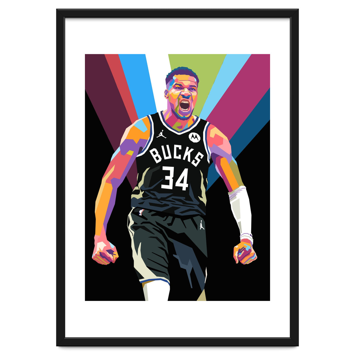 Giannis Antetokounmpo art