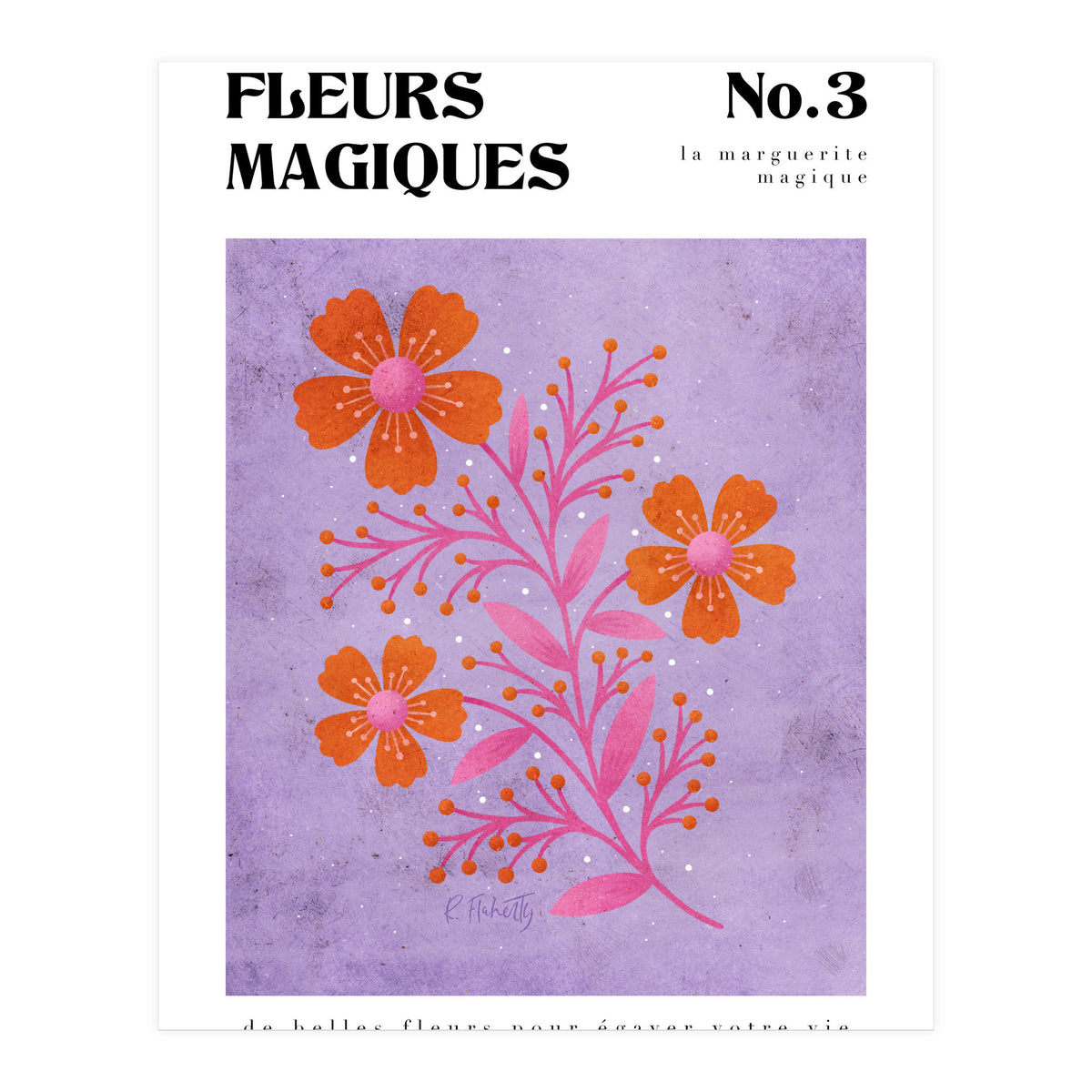 Magical Flowers No.3 Magic Daisy (Print Only)