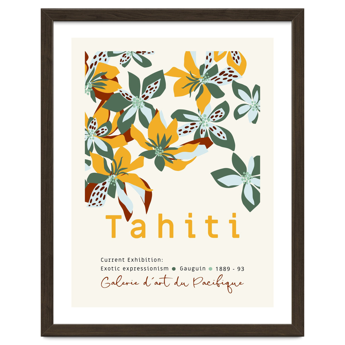 Exotic expressionism Gauguin Tahiti