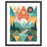 Geometric Convergence: A Mosaic of the Alpine Wilderness thumbnail