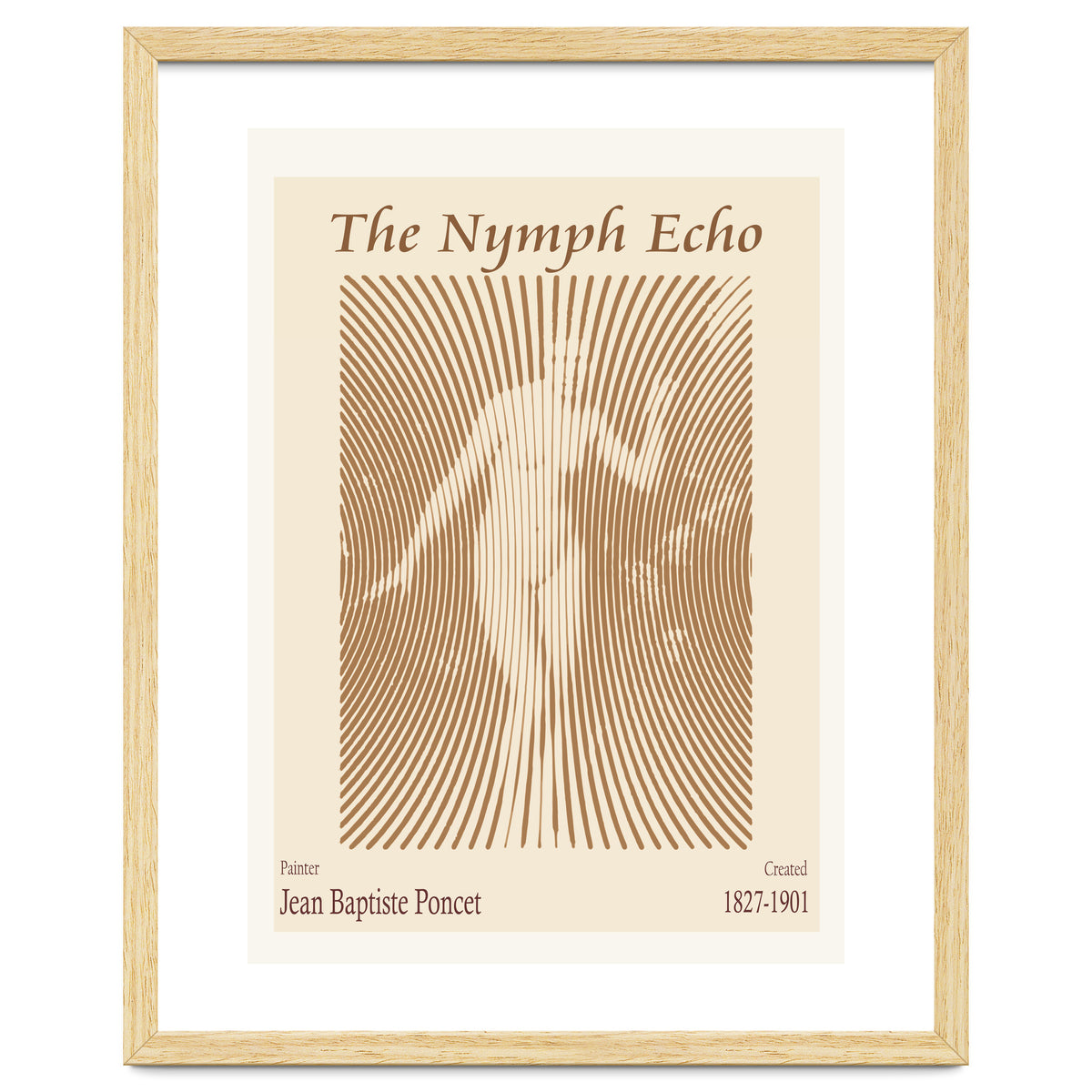 The Nymph Echo – Jean Baptiste Poncet