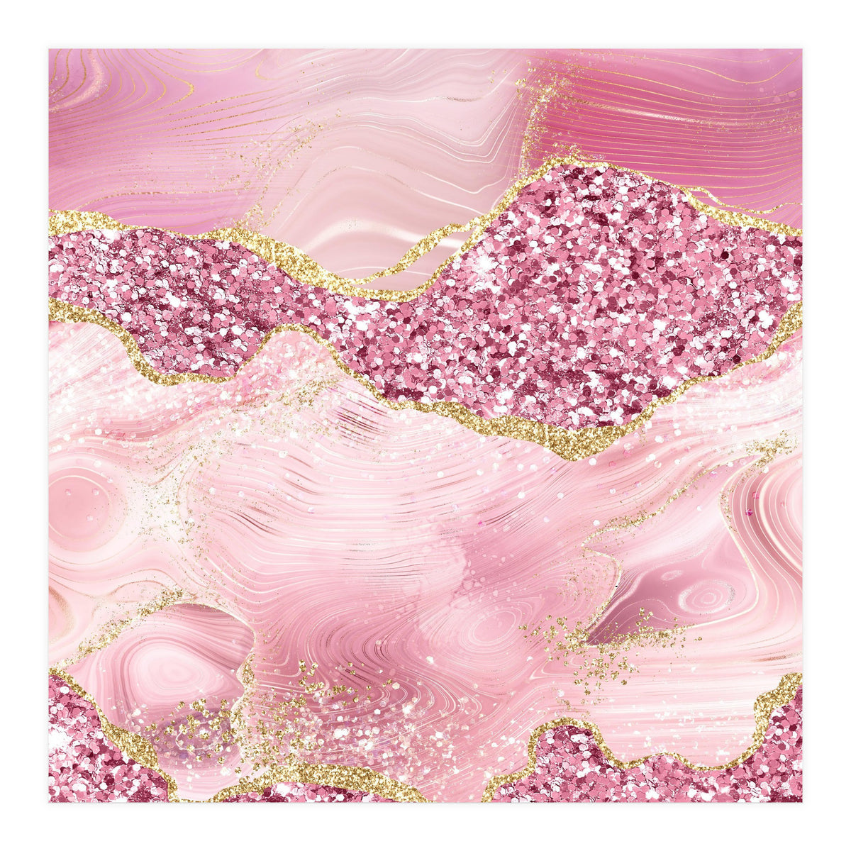 Agate Glitter Dazzle Texture 07  (Print Only)