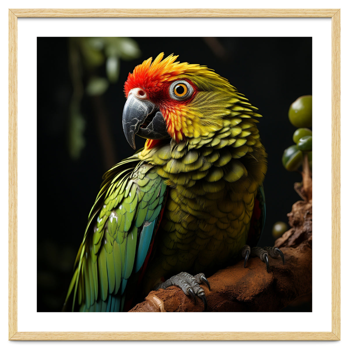Vibrant Macaw Parrot