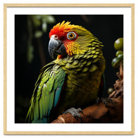 Vibrant Macaw Parrot