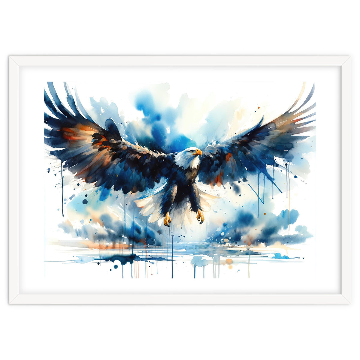 Soaring Spirit Of Freedom Eagle In Flight