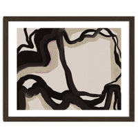 Time oil painting abstract