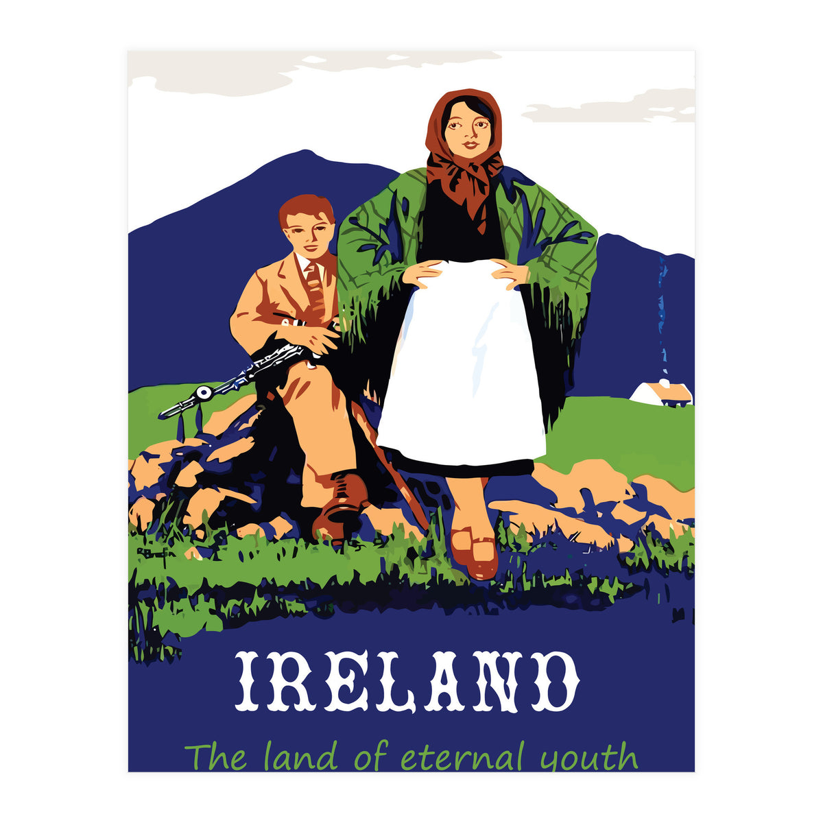 Ireland, the Land of Eternal Youth (Print Only)