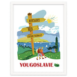 Hiking on Adriatic Coast, Yugoslavia thumbnail