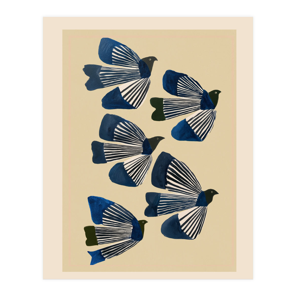Birds In Flight (Print Only)