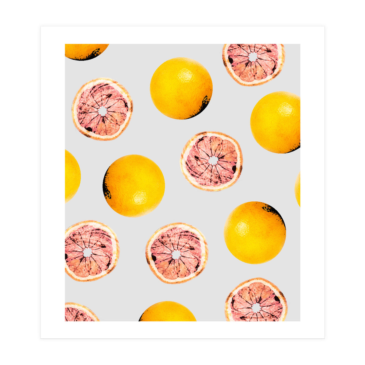 Grapefruit Pattern (Print Only)