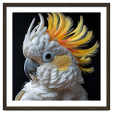 White Cockatoo With Yellow Crest Portrait thumbnail