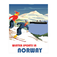 Winter Sports In Norway (Print Only)