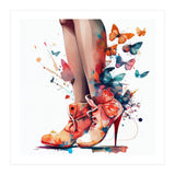 Butterfly Heels Splash (Print Only) thumbnail