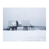 First aid house in the winter seascape (Print Only) thumbnail