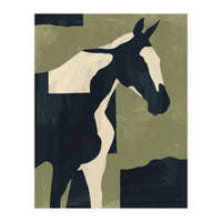 Abstract Minimal Horse 4 (Print Only)